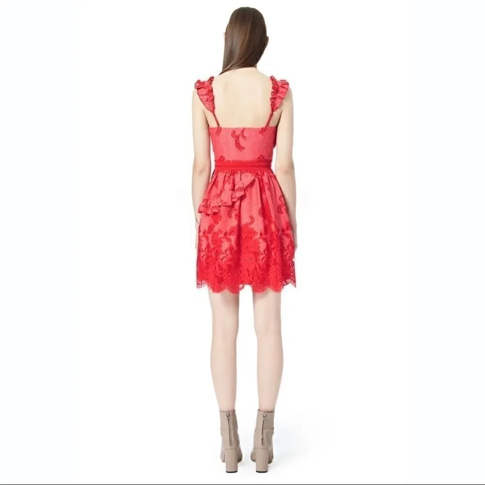 REVOLVE Three Floor Cocktail Red Dress SIZE 4/6🌟